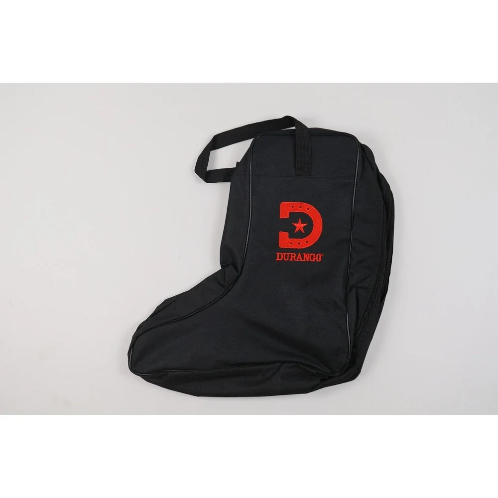 Durango Boot Bag Western Cowboy Boot Carrier Black Red Logo Travel Accessory